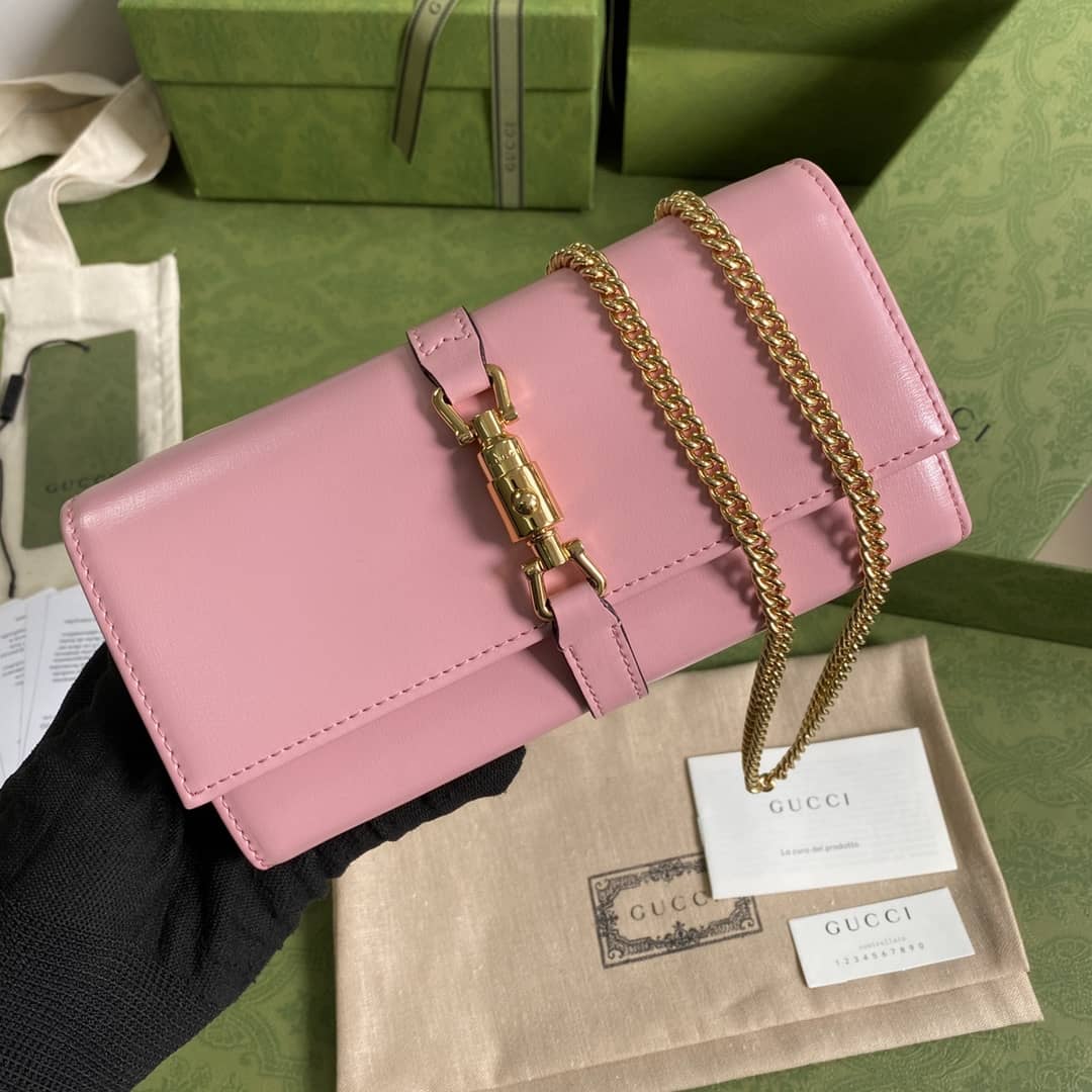 Gucci Jackie 1961 Shoulder Bag Chain Wallet Replica 652681