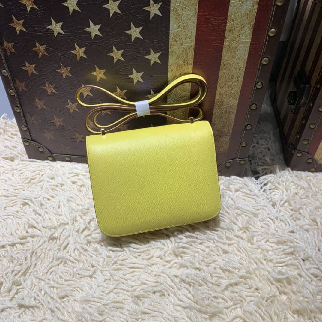 Hermes Replica Constance Bag 18CM Epsom Leather