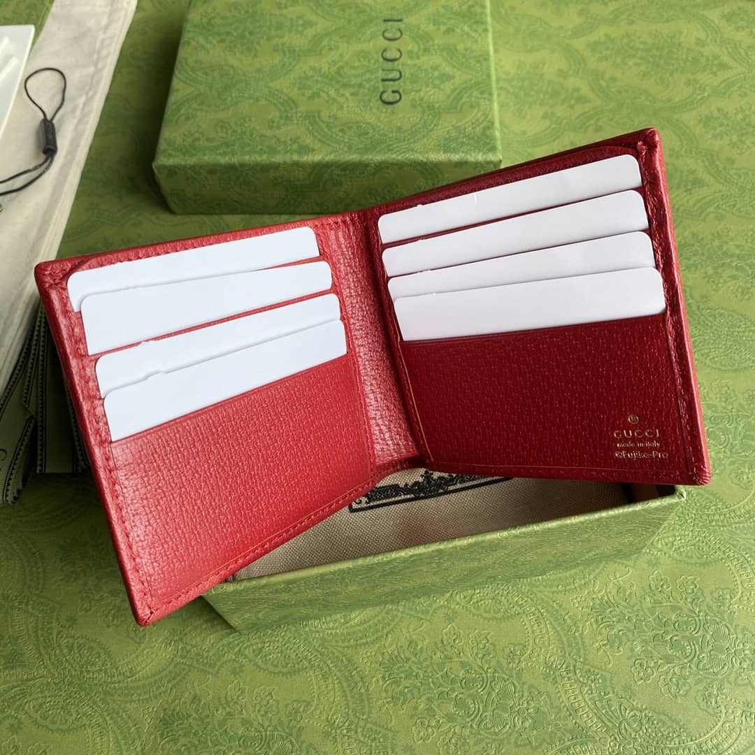 Gucci X Doraemon Bi-Fold Wallet Replica 647802