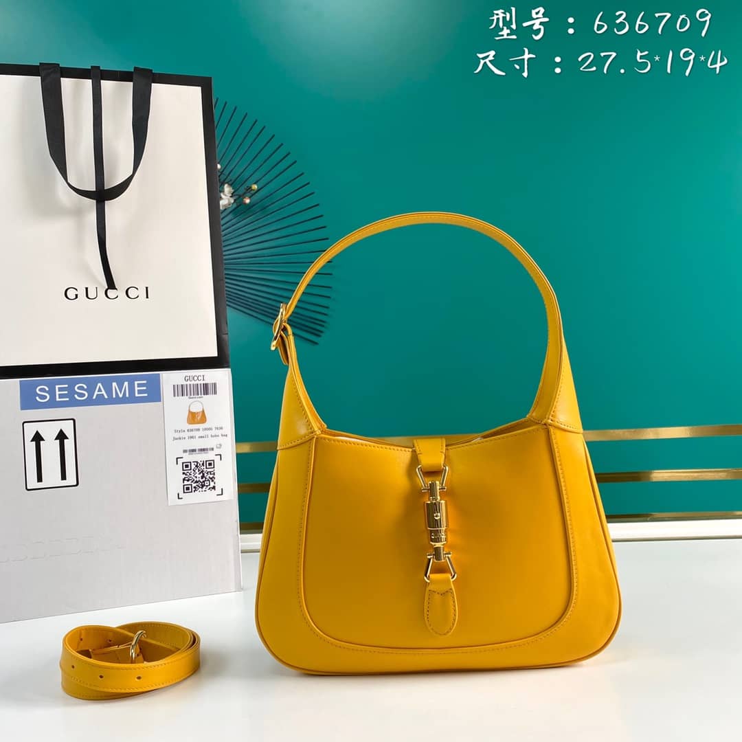 Gucci Jackie 1961 Small Hobo Replica 636709