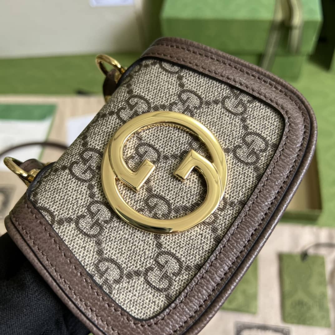 Gucci Blondie Mini Card Case Wallet 698635 Replica Crossbody Bag