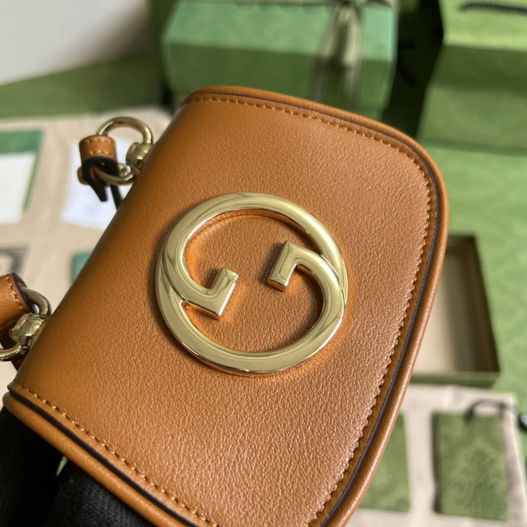 Gucci Blondie Mini Card Case Wallet 698635 Replica Crossbody Bag