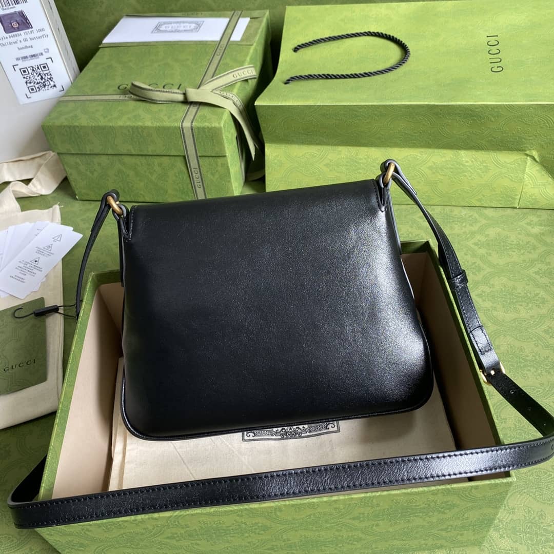 Gucci Double G Messenger Shoulder Bag Replica 648934