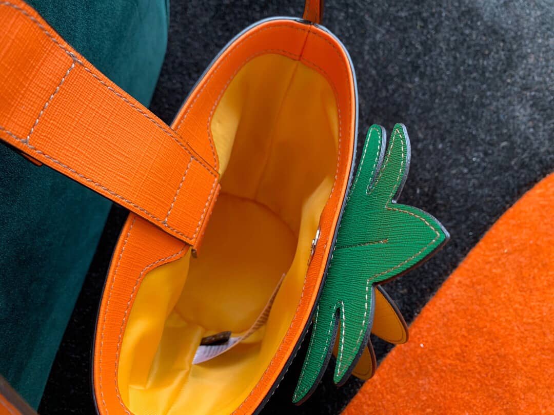 Gucci Children GG Bucket Bag With Pineapple Replica 580850