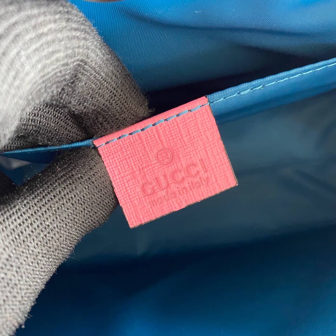 Gucci Supreme Canvas Children Yuko Higuchi Tote Replica Pink 630542