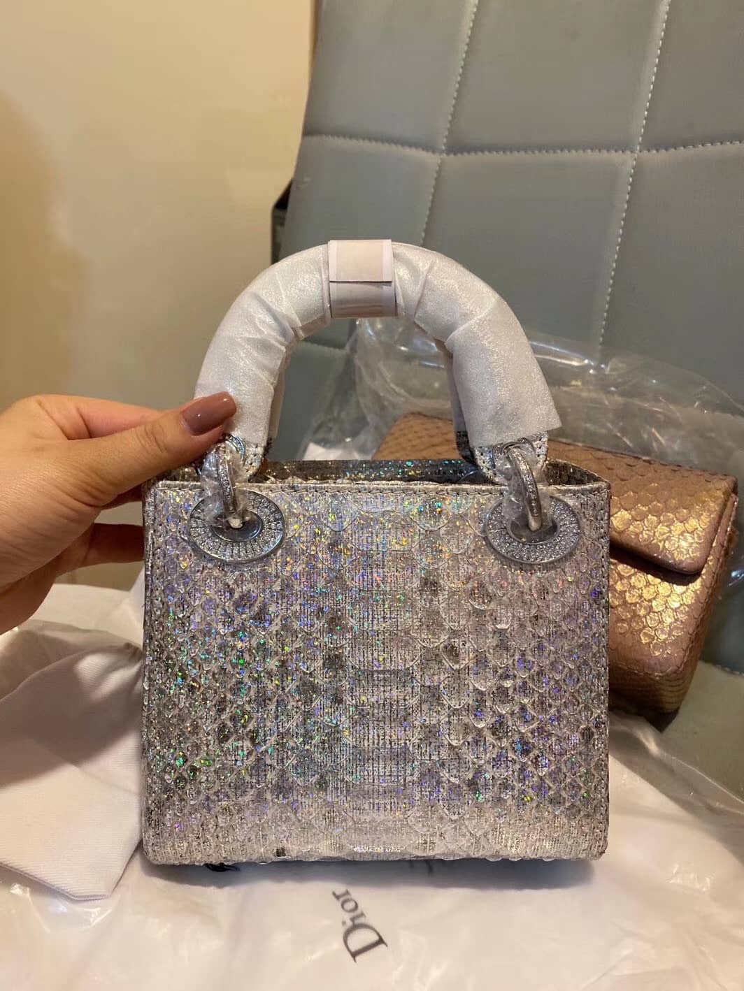 Christian Dior Lady Dior 17CM Replica Bag