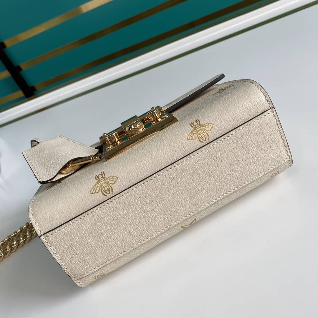 Gucci Padlock Leather Shoulder Bag Replica 432182