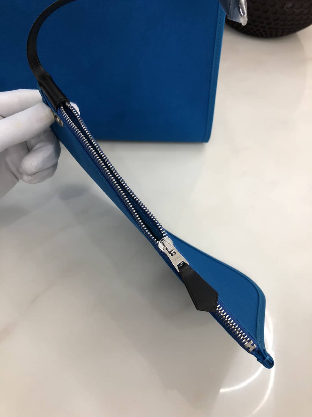 Hermes Bag Replica 31 Canvas Leather HerBag