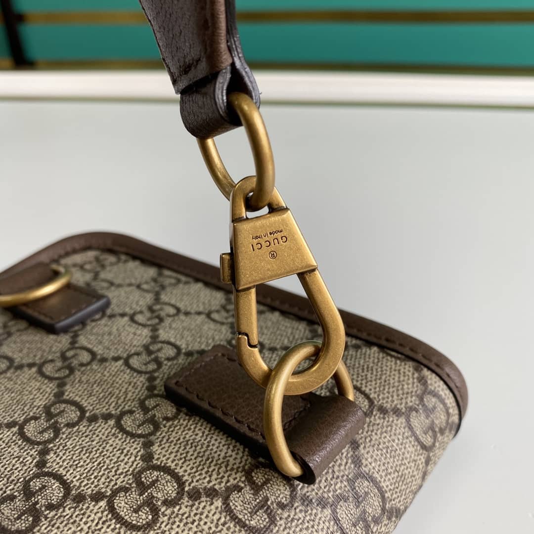Gucci Totem Web GG Supreme Messenger Bag Replica 489617
