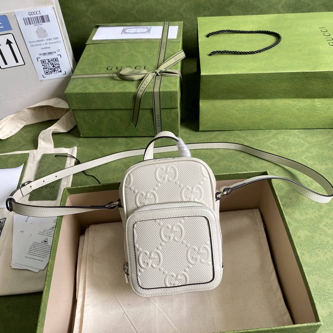Gucci GG Embossed Mini Bag Replica 658553