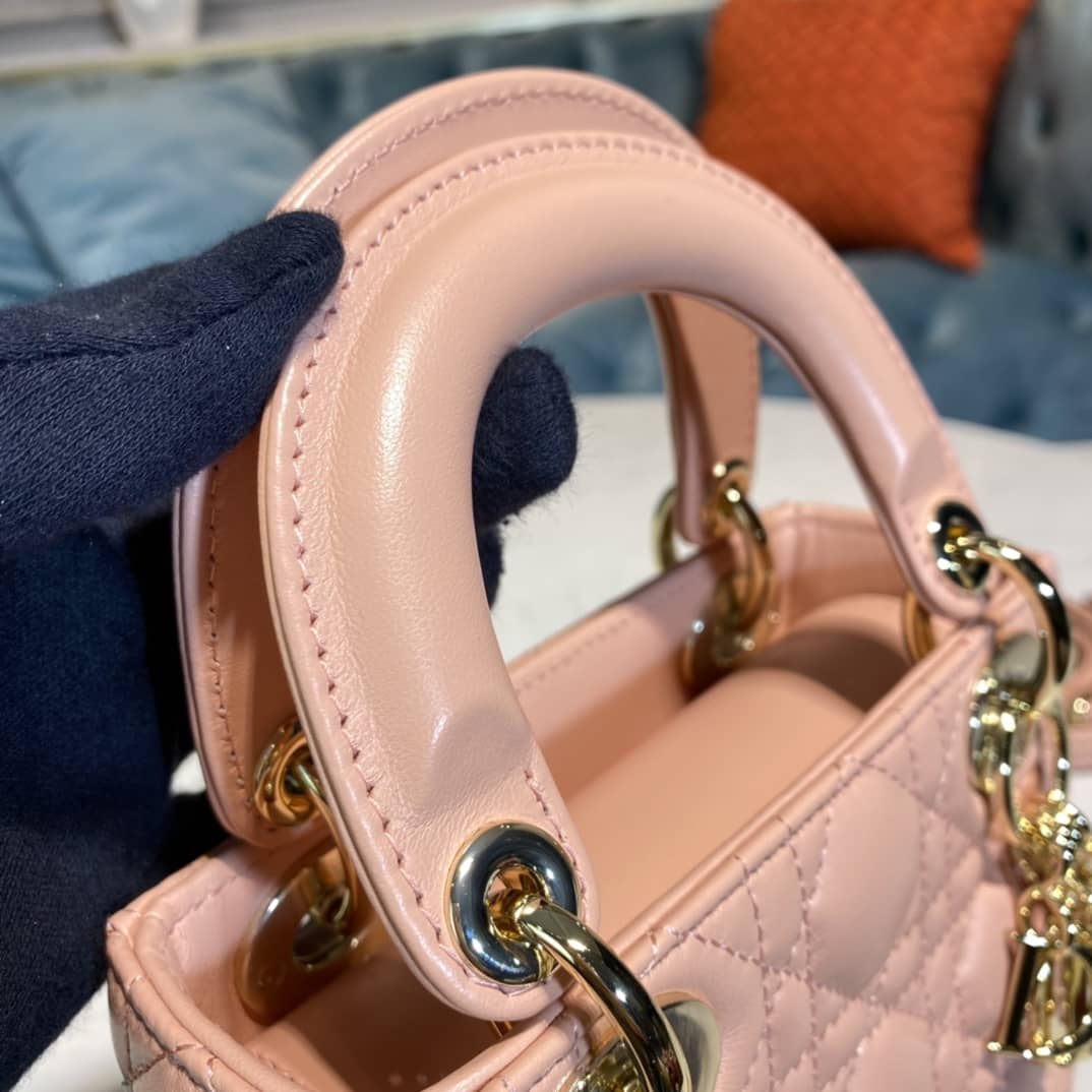 Christian Dior Lady Dior 17CM Replica Bag