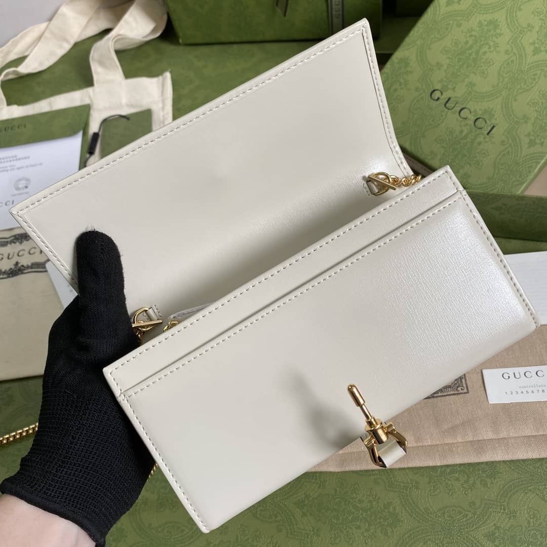 Gucci Jackie 1961 Shoulder Bag Chain Wallet Replica 652681