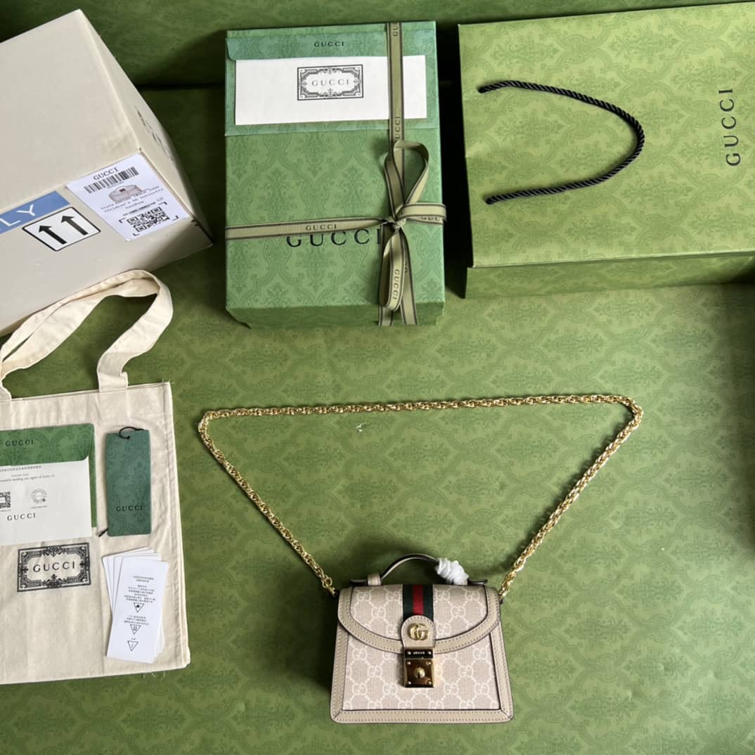 Gucci Ophidia GG Mini Shoulder Crossbody Bag 696180 Replica
