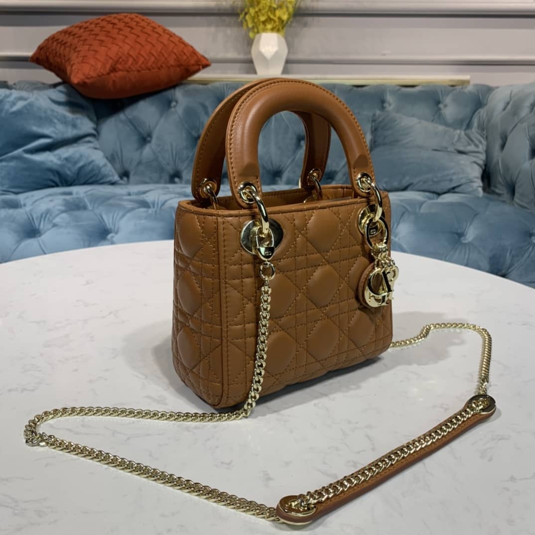 Christian Dior Lady Dior 17CM Replica Bag