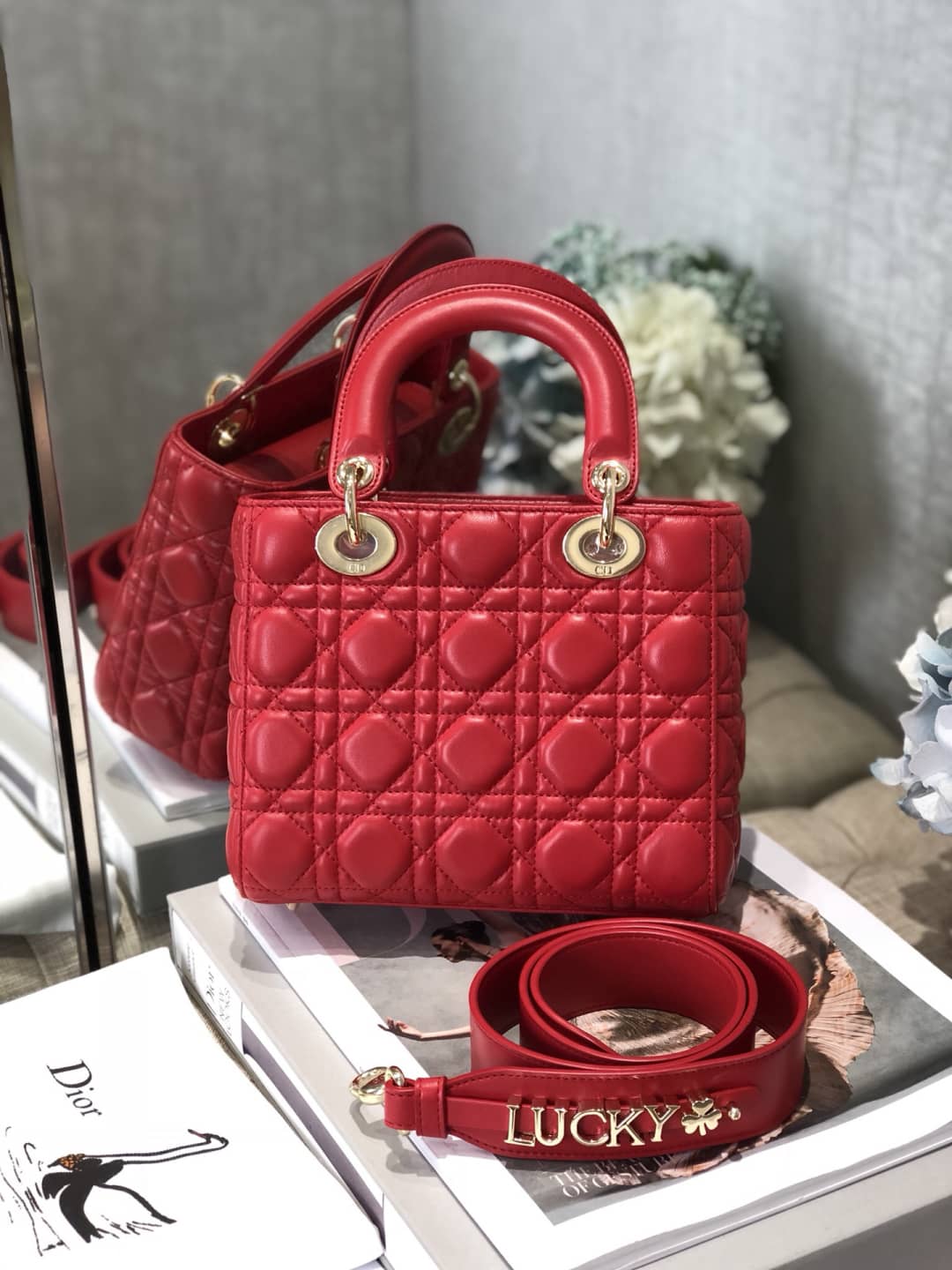 Christian Dior Lady Dior 20CM Replica Bag