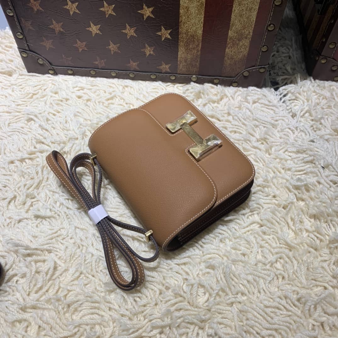 Hermes Replica Constance Bag 18CM Epsom Leather