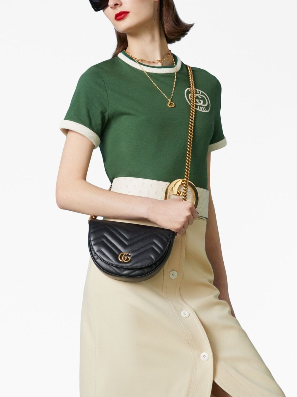 Gucci Dupe GG Marmont matelassé mini bag
