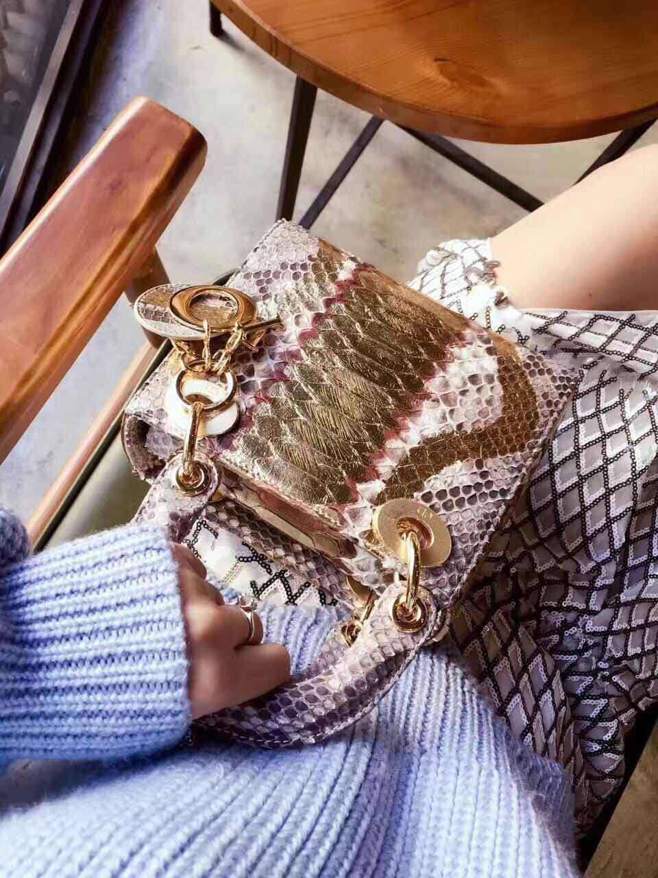 Christian Dior Lady Dior 17CM Replica Bag