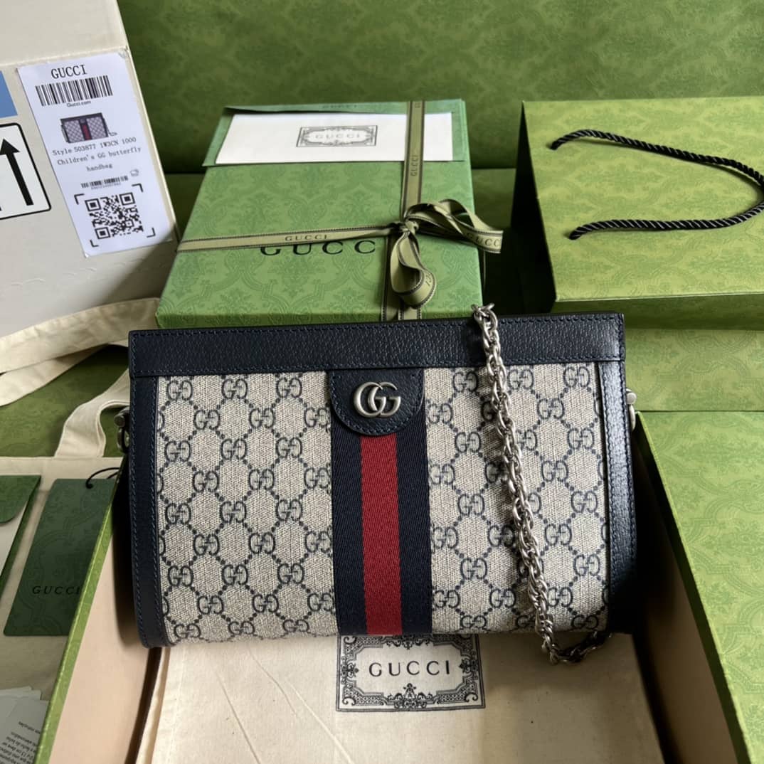 Gucci Ophidia GG Small Shoulder Chain Crossbody Bag 503877 Replica