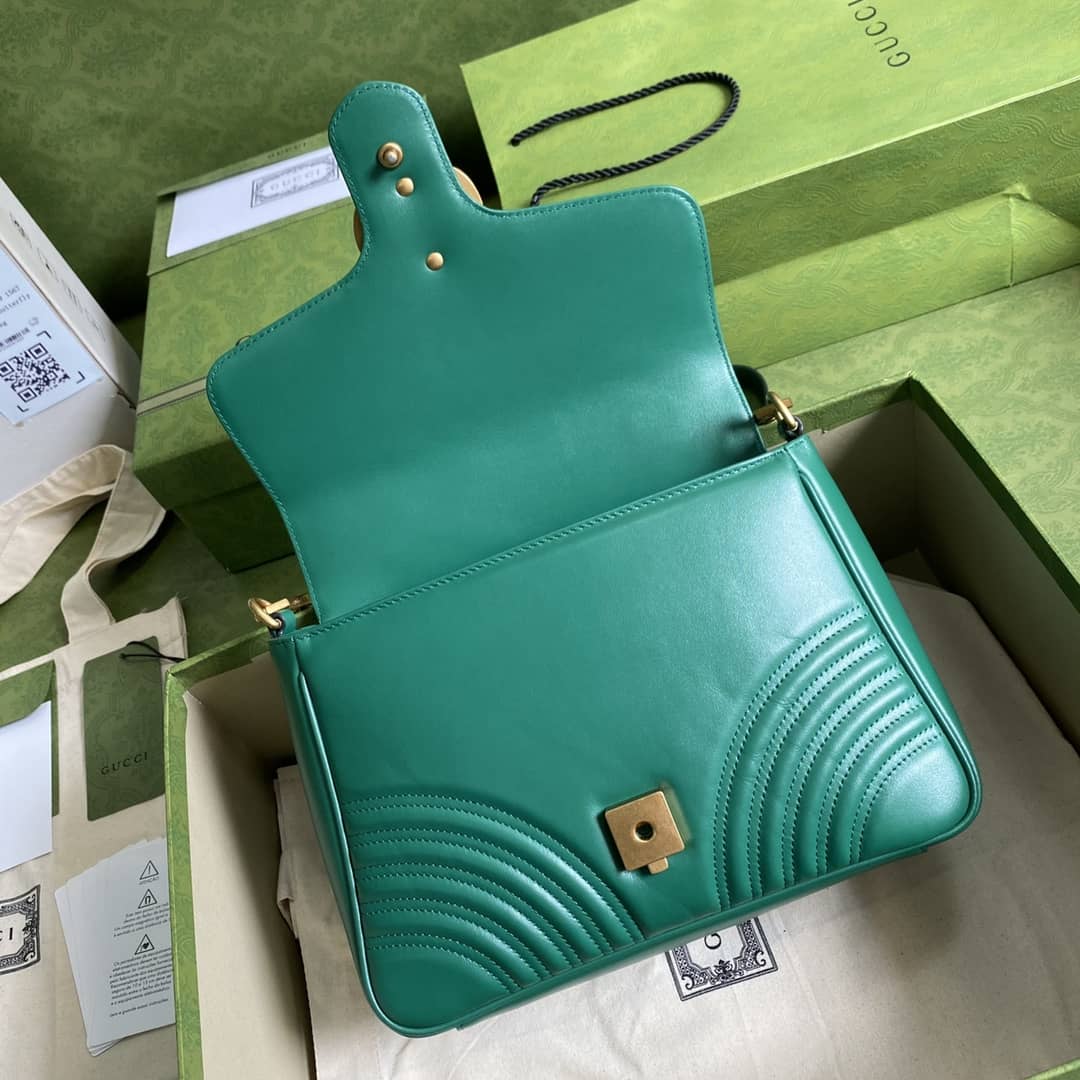 Gucci Crossbody Dupe GG Marmont Small Top Handle 498110