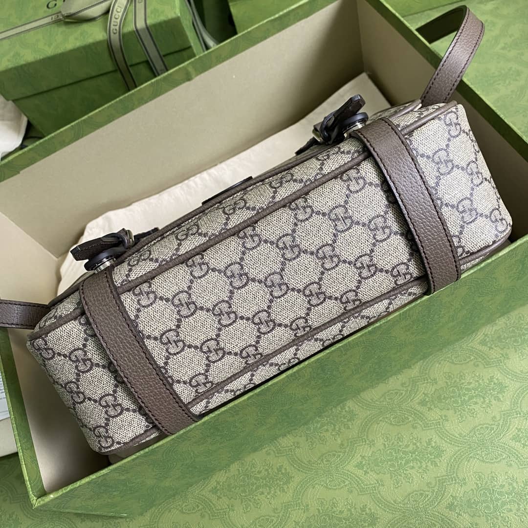 Gucci Mens GG Supreme Canvas Messenger Bag Replica 658542