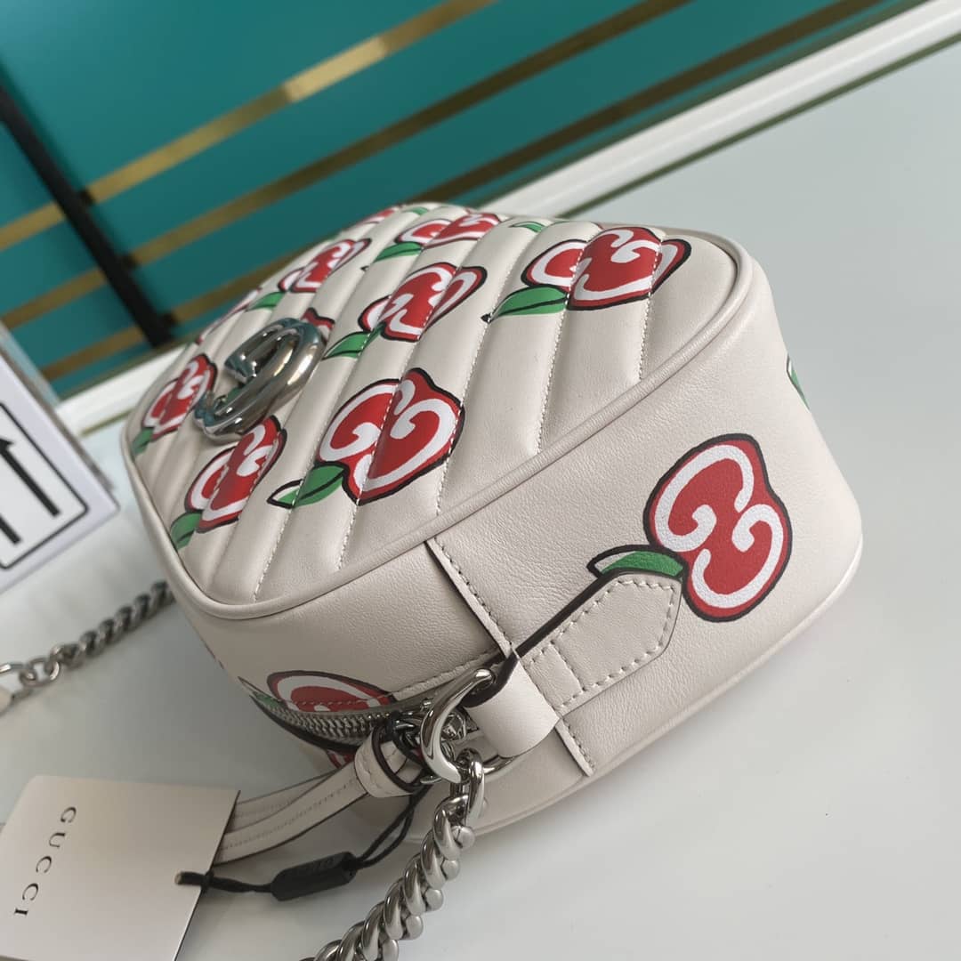 Gucci Marmont Dupe GG Small Matelassé Shoulder Bag Replica 447632