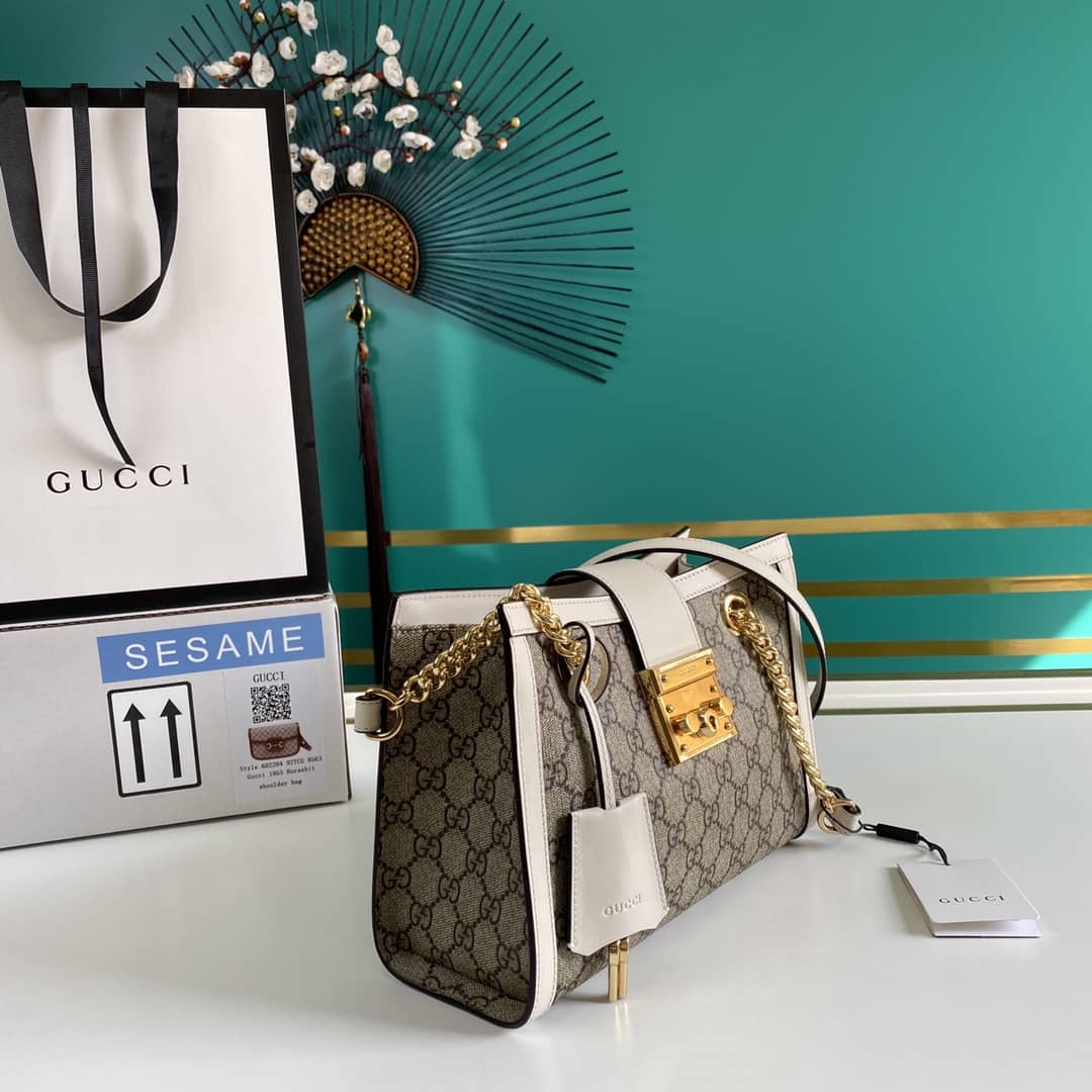Gucci Padlock Small Berry Tote Replica 498156