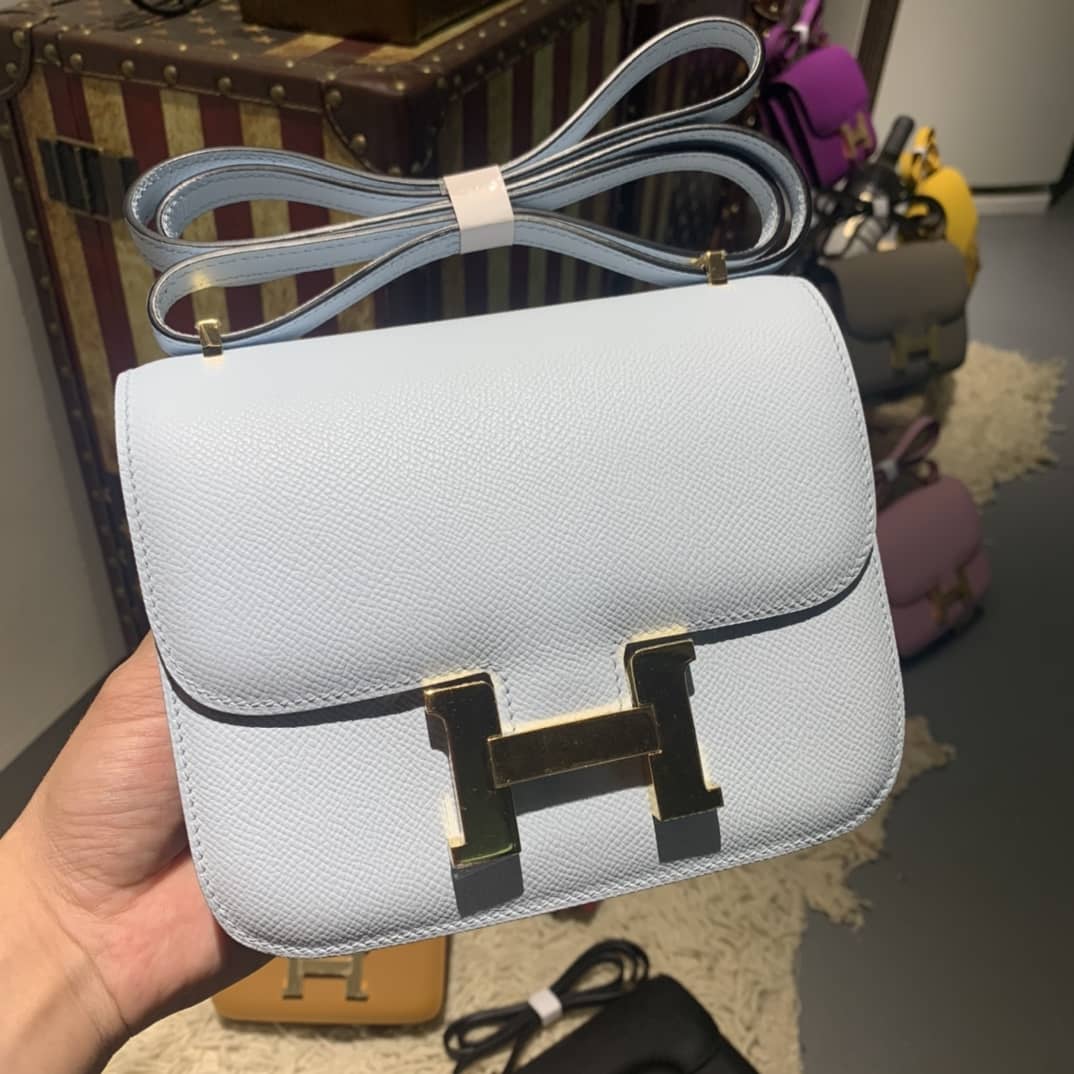 Hermes Replica Constance Bag 18CM Epsom Leather