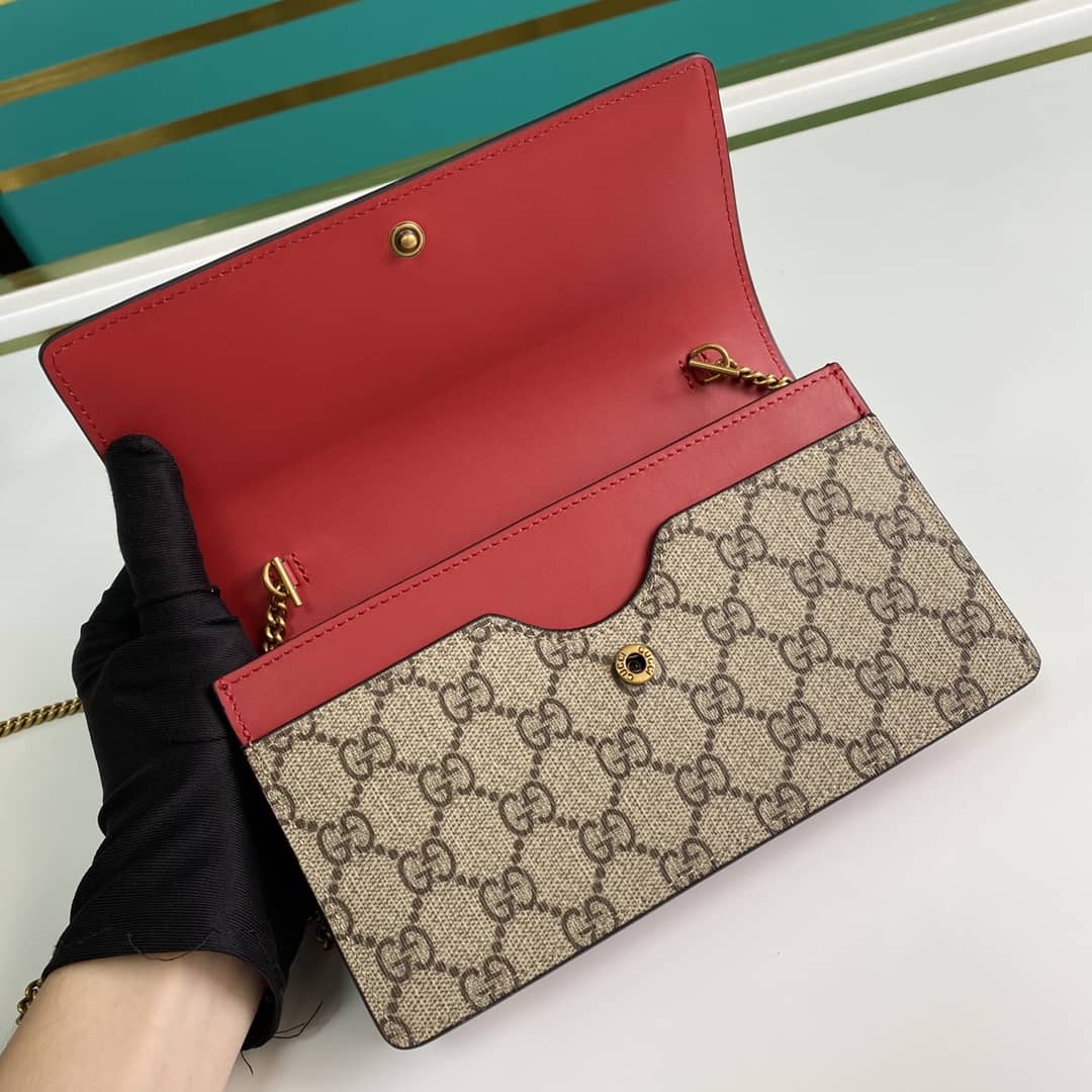 Gucci Supreme GG Mini Bag With Cherries Replica 481291