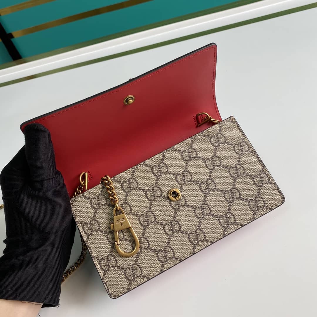 Gucci Supreme GG Mini Bag With Cherries Replica 481291