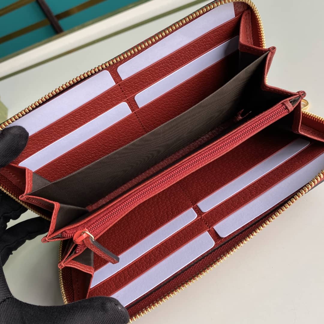 Gucci x Doraemon Zip Around Wallet Replica 647787