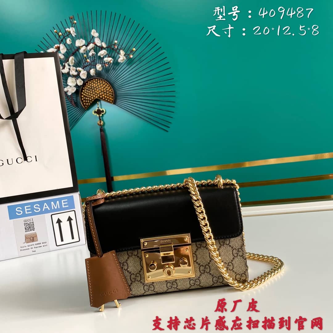 Gucci Padlock GG Small Shoulder Bag Replica 409487