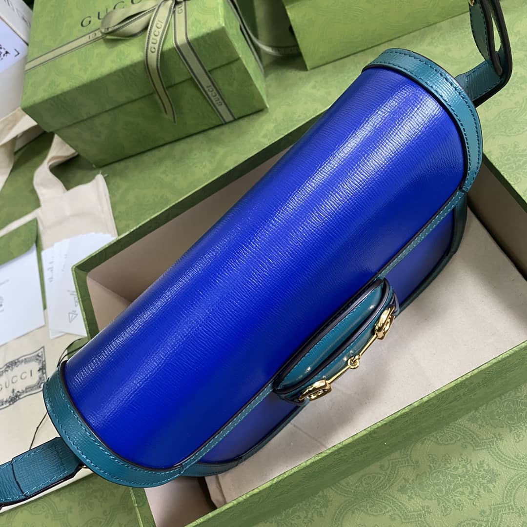 Gucci 1955 Horsebit Supreme Shoulder Bag Replica 602204