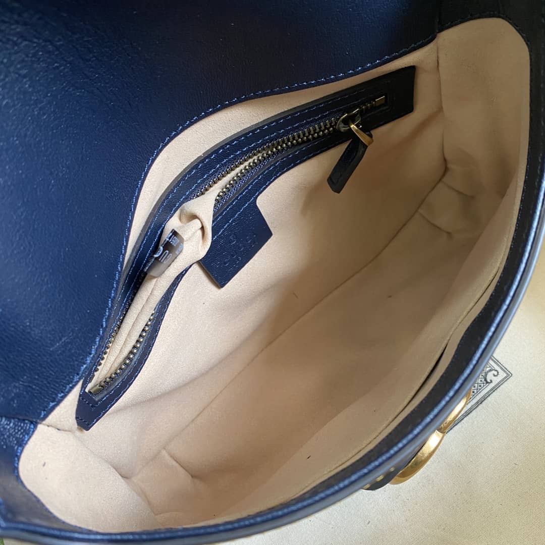 Gucci Double G Messenger Shoulder Bag Replica 648934