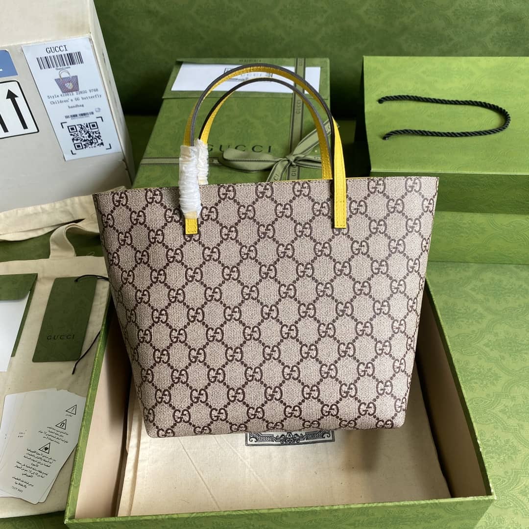 Gucci Children GG Supreme Tote Replica 410812