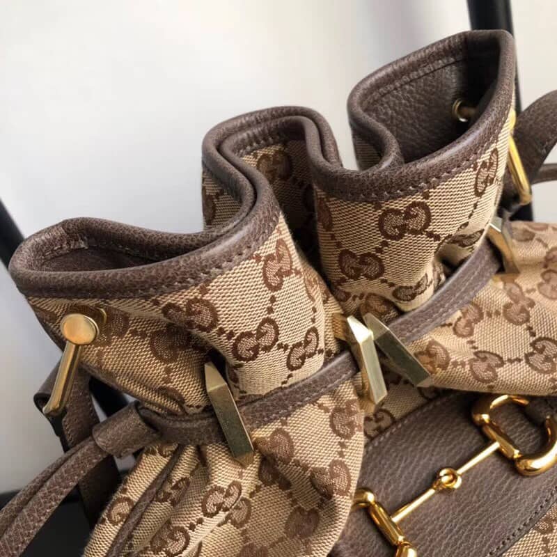 Gucci 1955 Horsebit Messenger Bag Replica Brown 602089