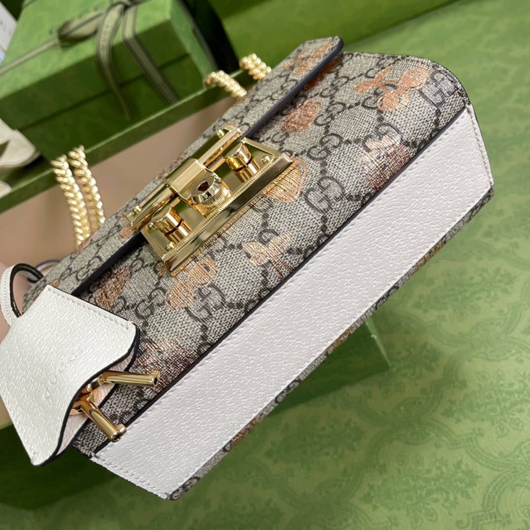 Gucci Crossbody Dupe Padlock Small GG Chain 409487
