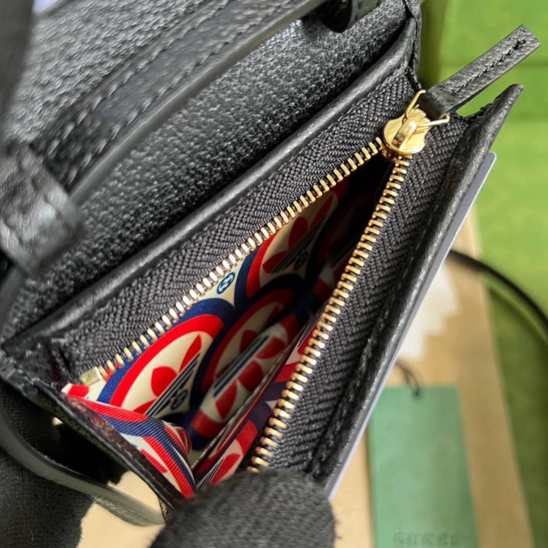 Adidas x Gucci Card Case With Horsebit 702248 Replica Crossbody Bag