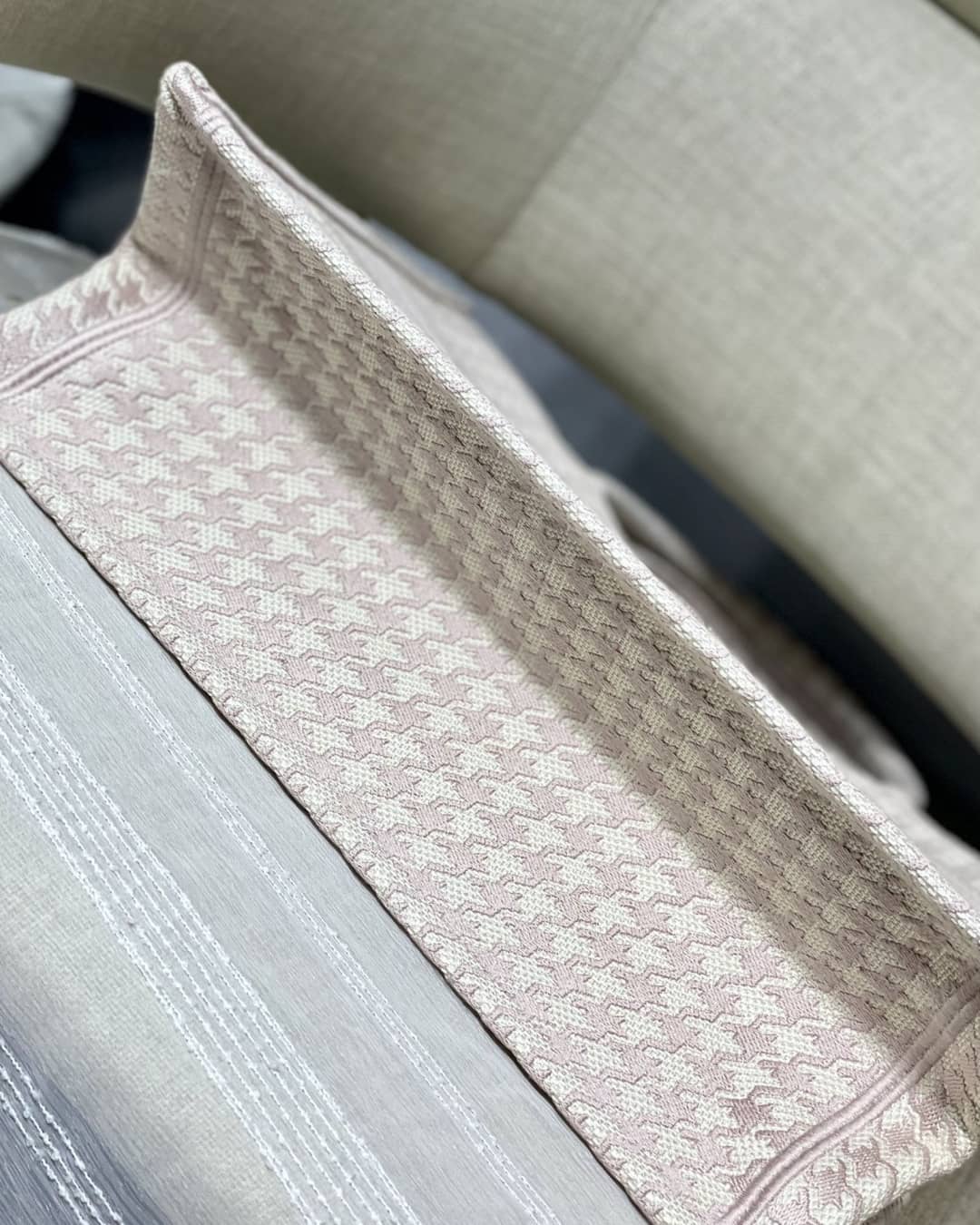 Christian Dior CD Book Embroidery Replica Tote