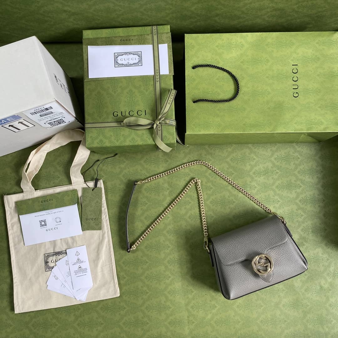 Gucci Single Chain Messenger Shoulder Bag Replica 607720