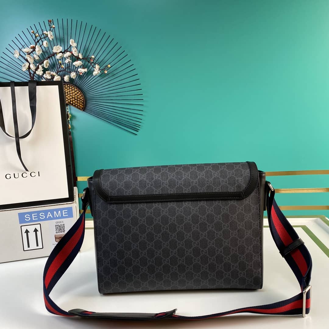 Gucci Courier GG Supreme Shoulder Bag Replica 474138