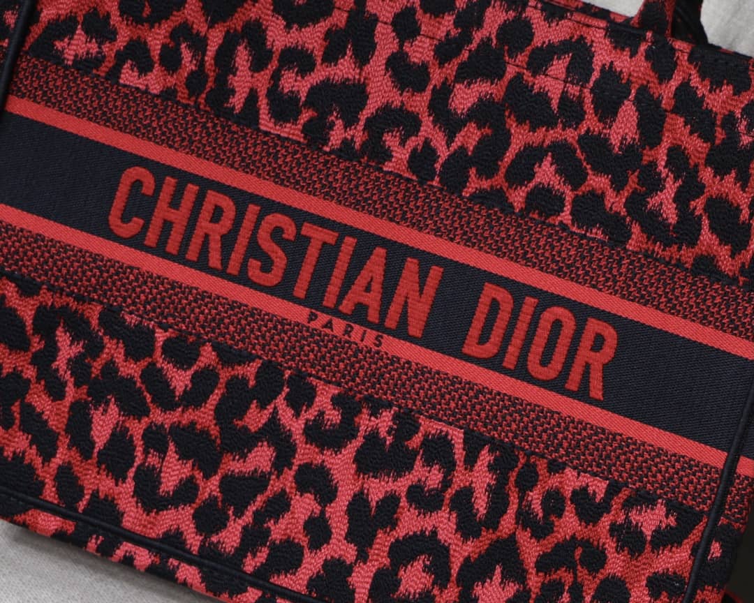 Christian Dior Tote Bag Dupe CD Book Embroidery