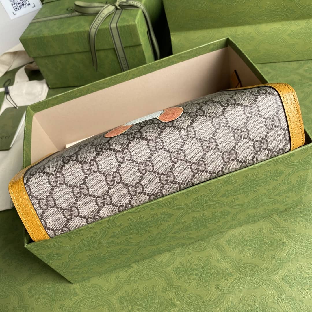 Gucci Kai Supreme Canvas Pouch Replica 660513