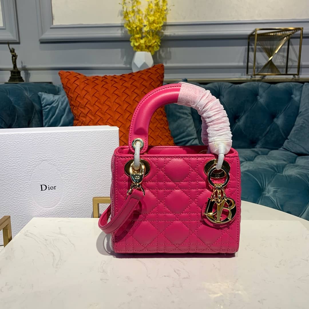 Christian Dior Lady Dior 17CM Replica Bag