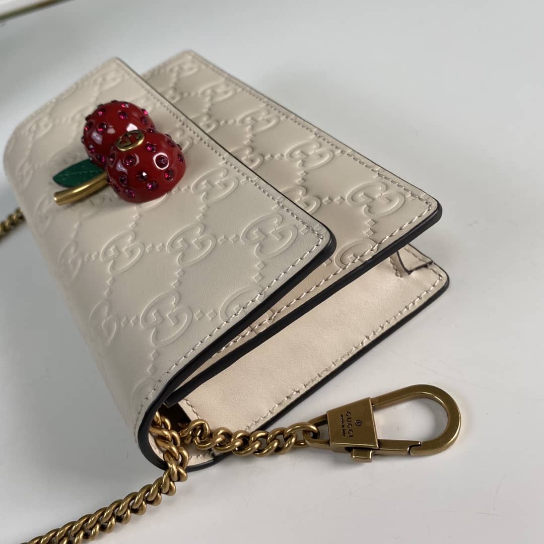 Gucci Supreme GG Mini Bag With Cherries Replica 481291