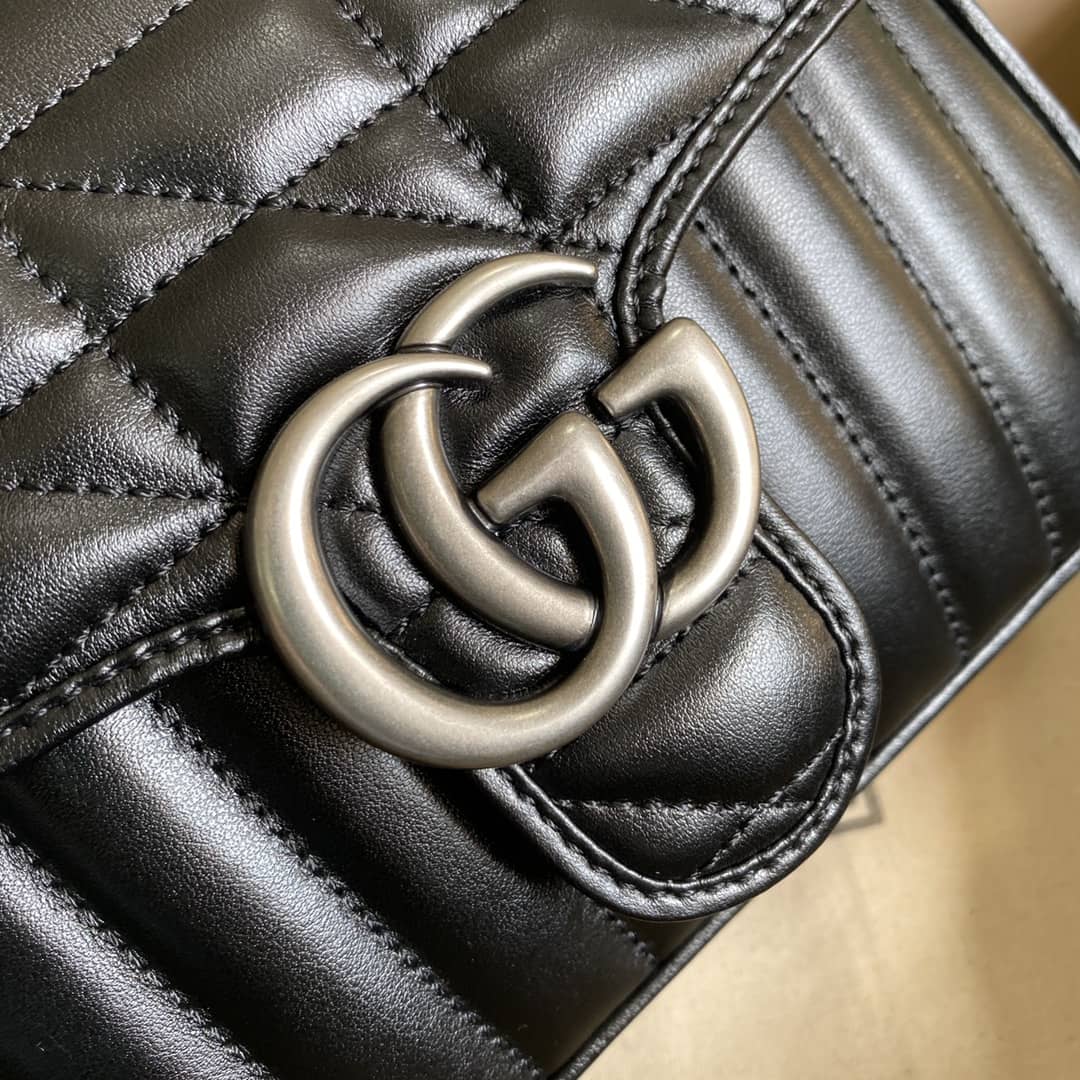 Gucci Marmont GG Mini Top Handle Bag Replica 583571