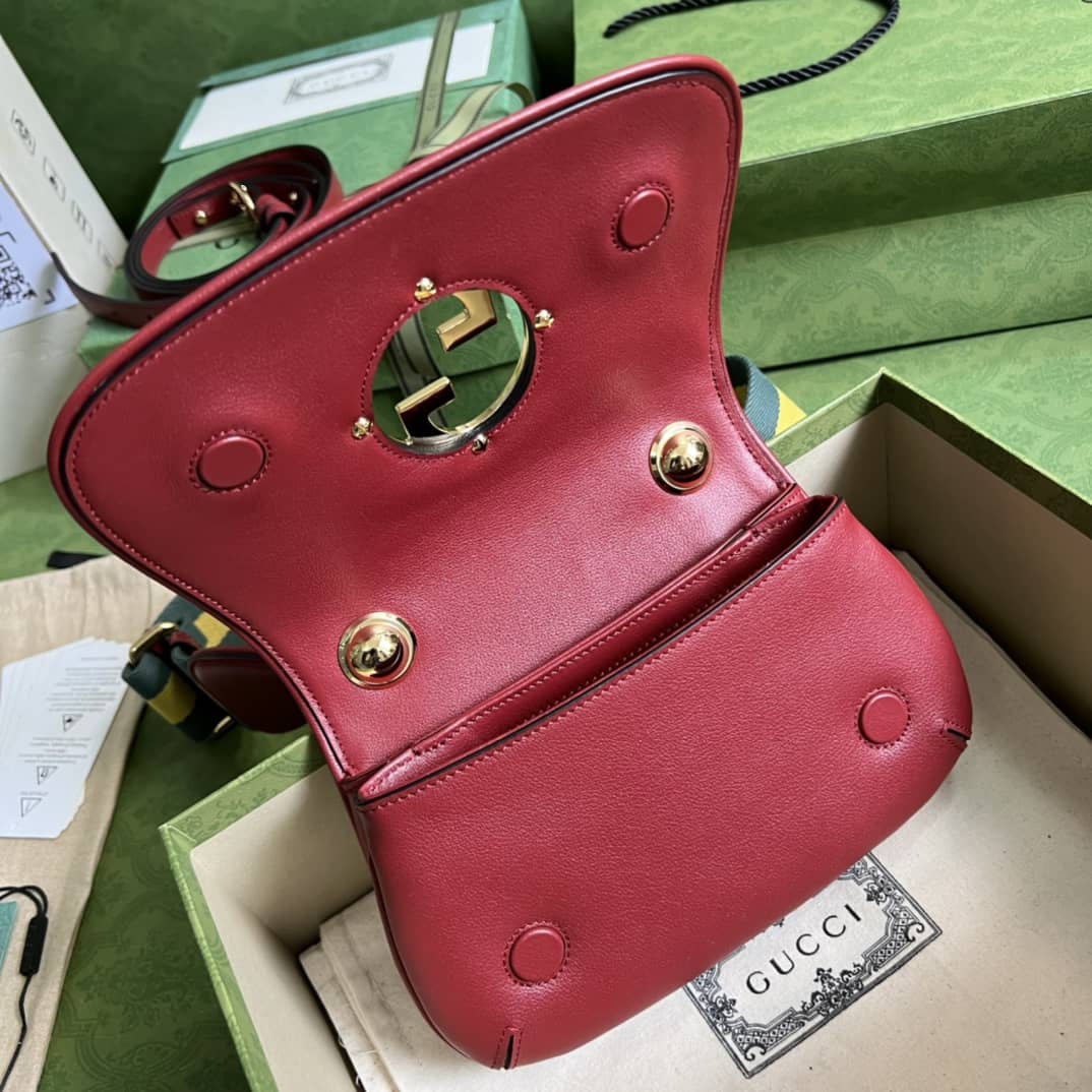 Gucci Blondie Mini Bag Red 698643 Replica Crossbody Bag