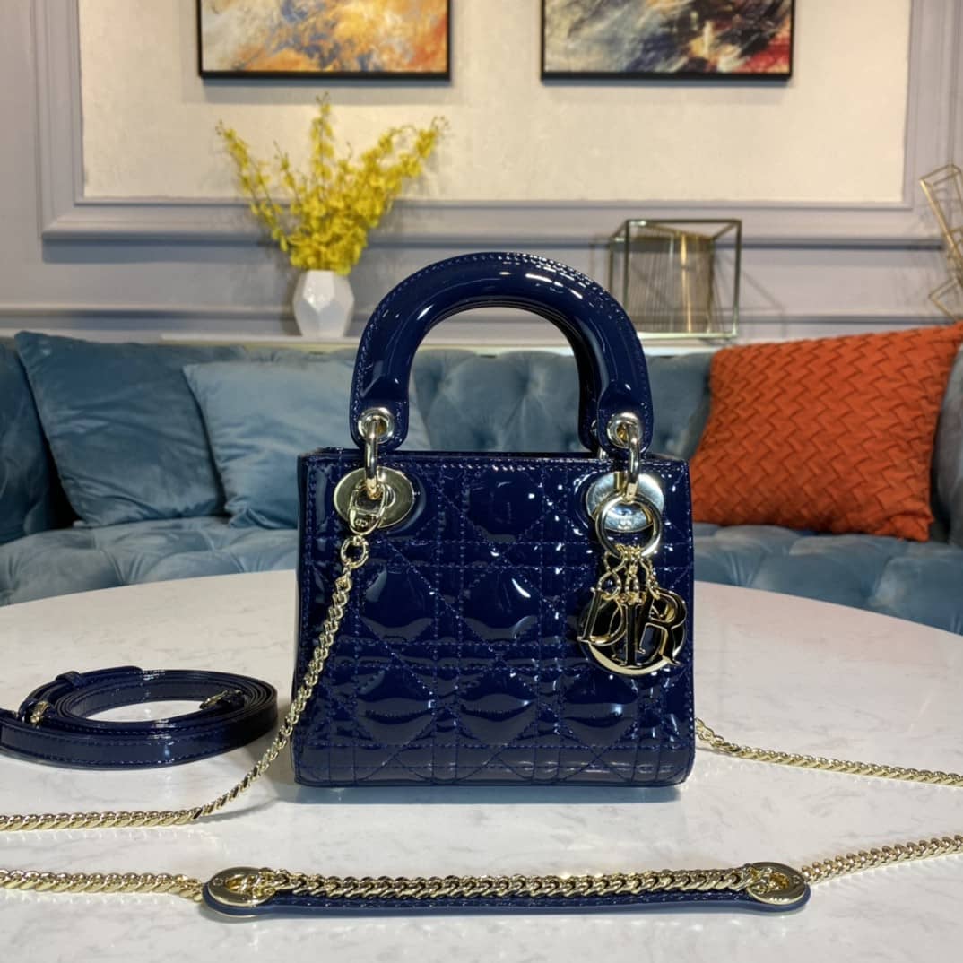 Christian Dior Lady Dior 17CM Replica Bag