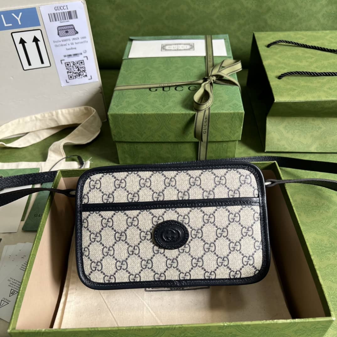 Gucci GG Interlocking Mini Shoulder Crossbody Bag 658572 Replica