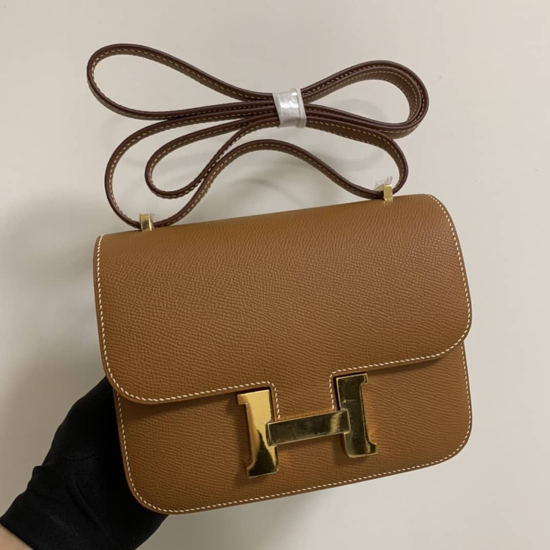 Hermes Replica Constance Bag 18CM Epsom Leather